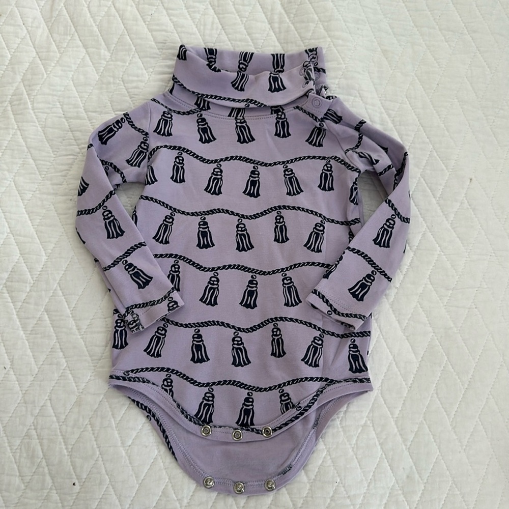 The Beaufort Bonnet Company Turtleneck Longsleeve Onsie